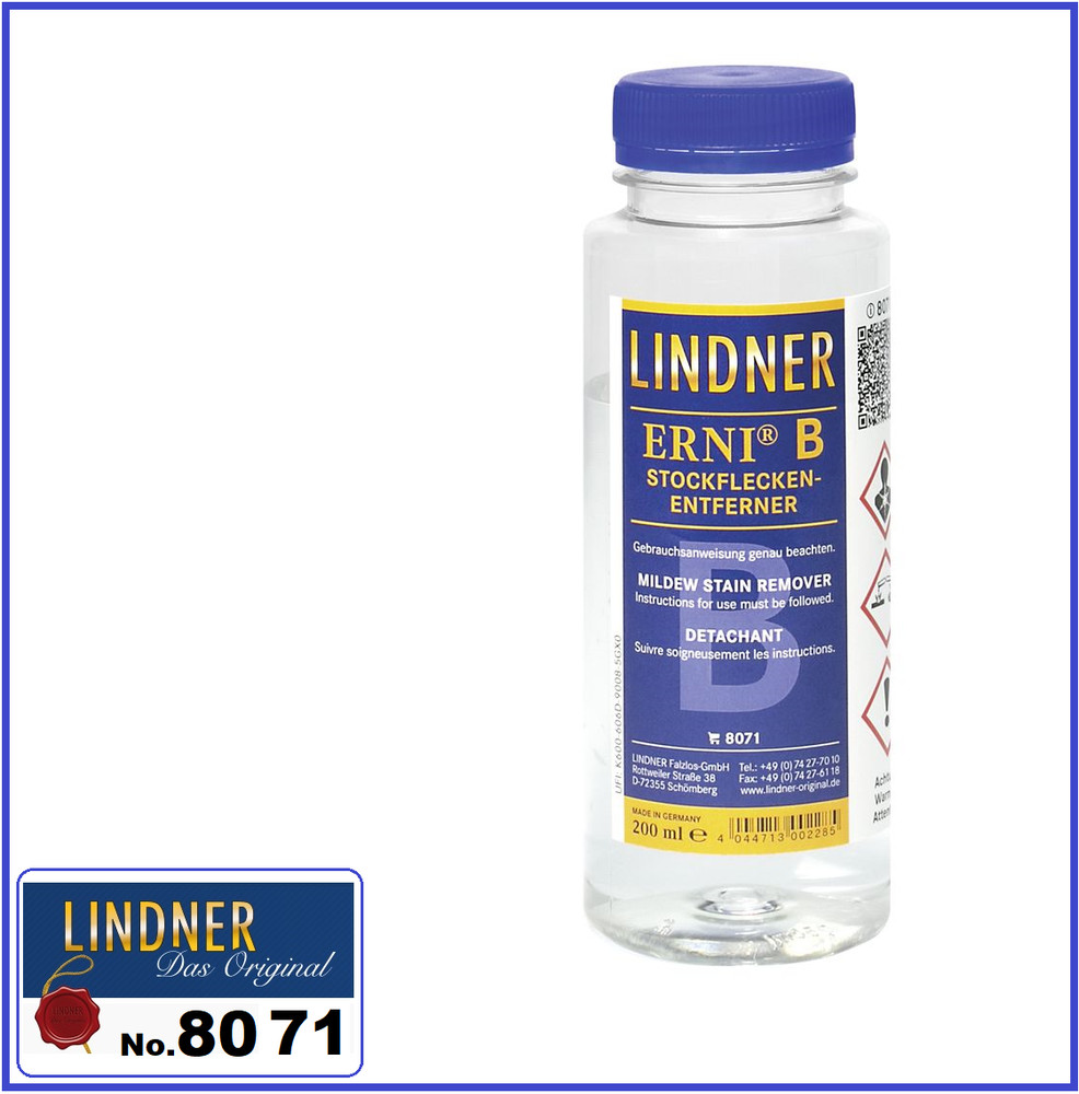 Lindner 8070 Erni A Stain Remover 250 Ml