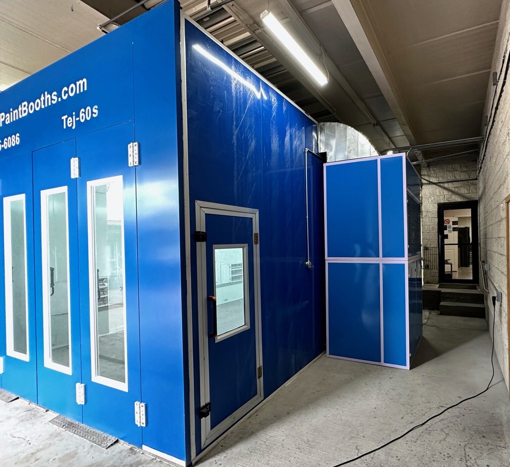 Semi Down Draft Pressurized Paint Booth