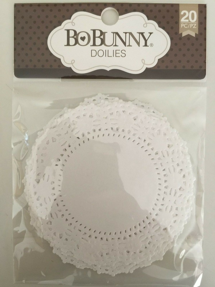 Bo Bunny Essentials Collection - Small Doilies- New