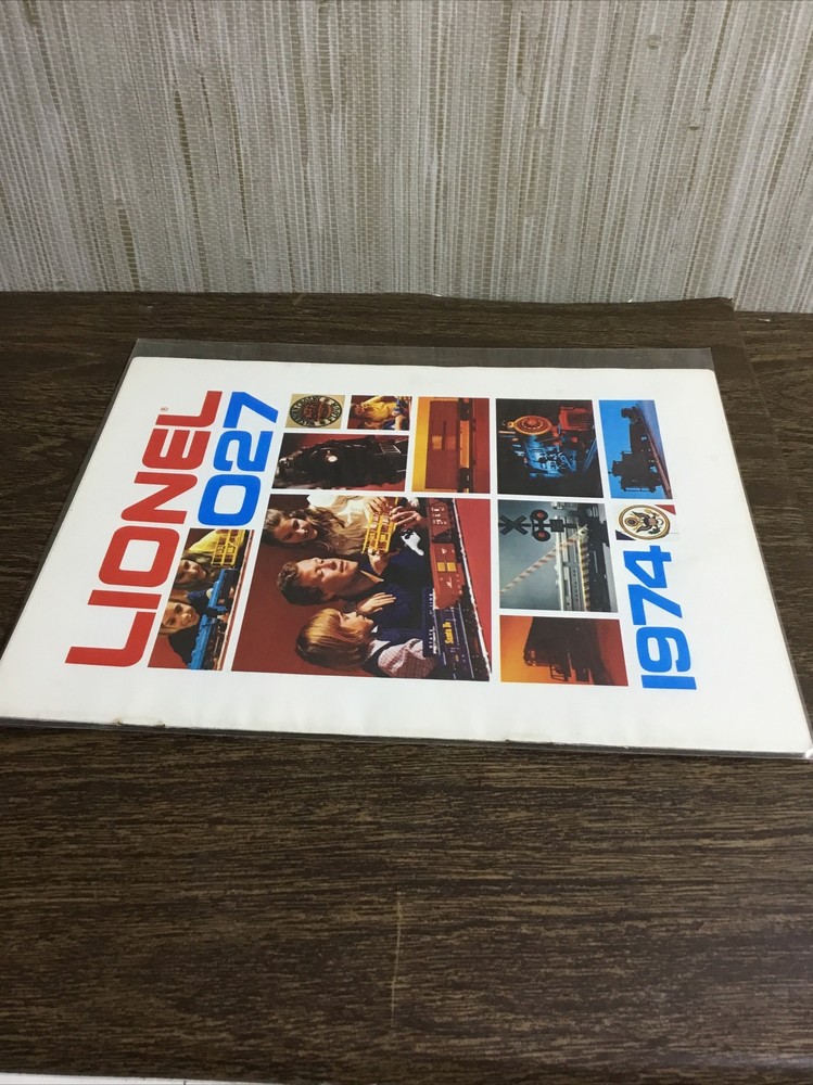 1974 LIONEL TRAINS CONSUMER CATALOG ORIGINAL PACKAGING