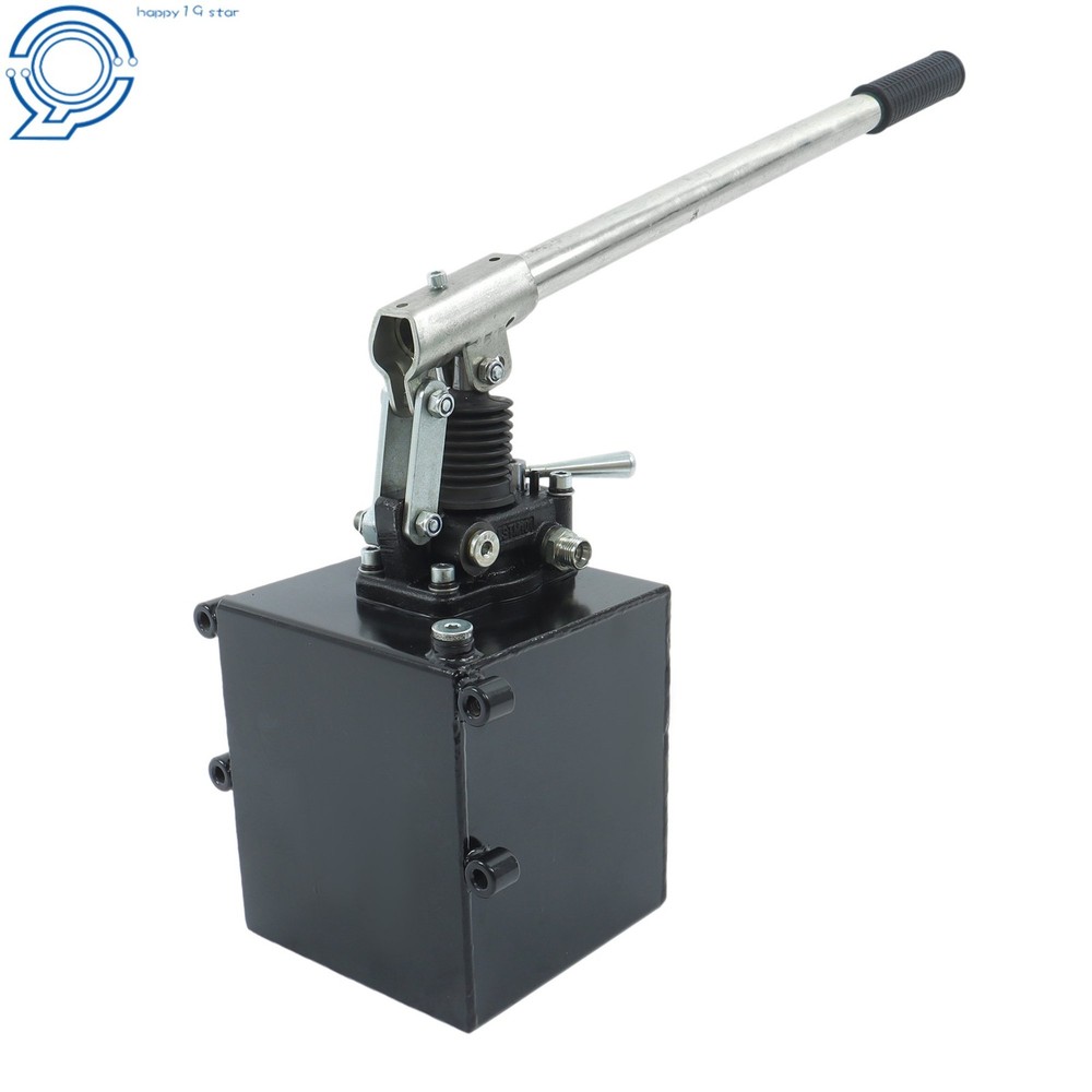 Double Acting 2.7CID Manual Pump Hydraulic With Valve 5 Quart