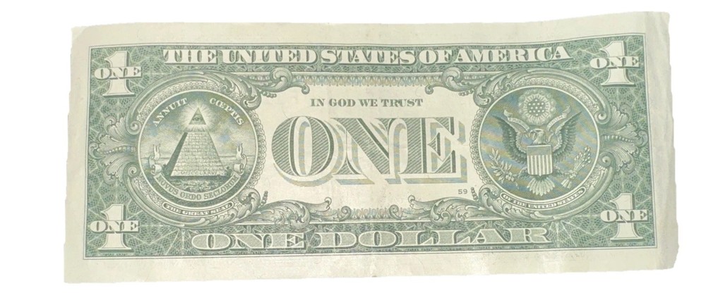 2017A $1 Dollar Bill With Stuck Digit Odometer Error on BOTH Serial Numbers!!