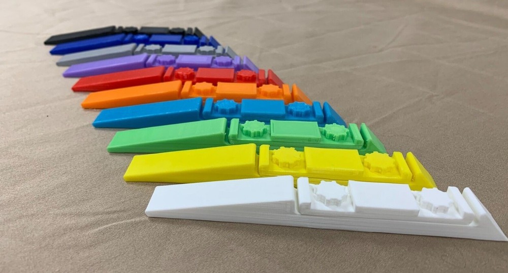 Precision Sanding Sticks Assorted Colors PLA Plastic Hobby Modeling Finishing