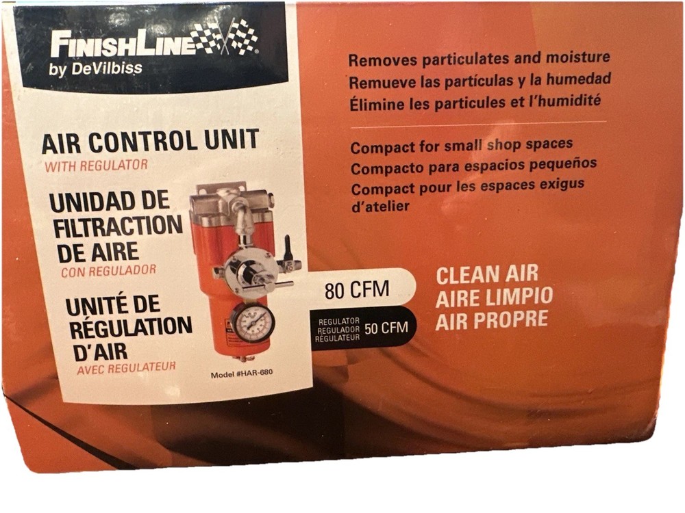 DeVilbiss Finishline Air Control Unit Model #har-680