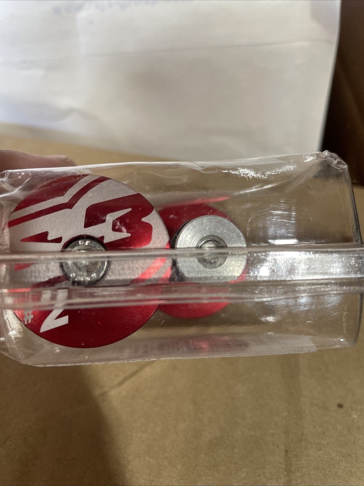 S3 #2 Bar Ends for Handlebars (Red)