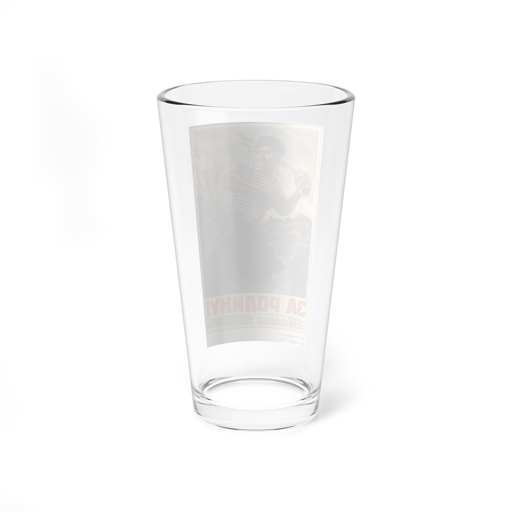 Soviet Era Poster 535 - Pint Glass 16oz