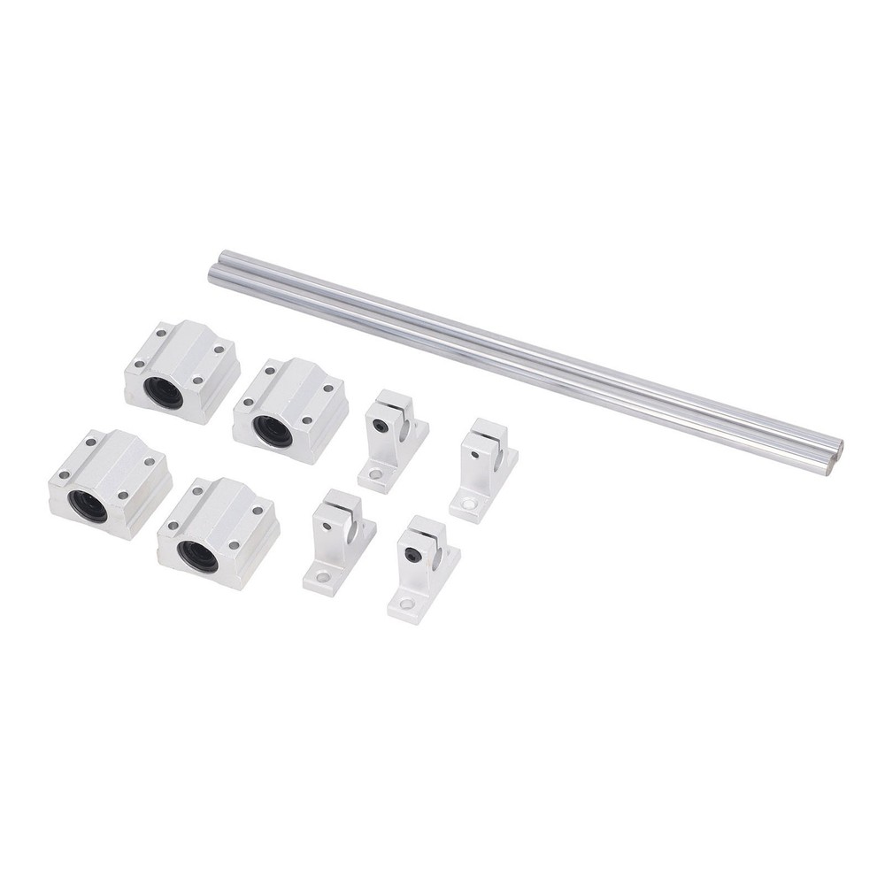 10‑450 Linear Rail Slide Linear Rail Guide Linear Motion Slide Rail With 4Pc