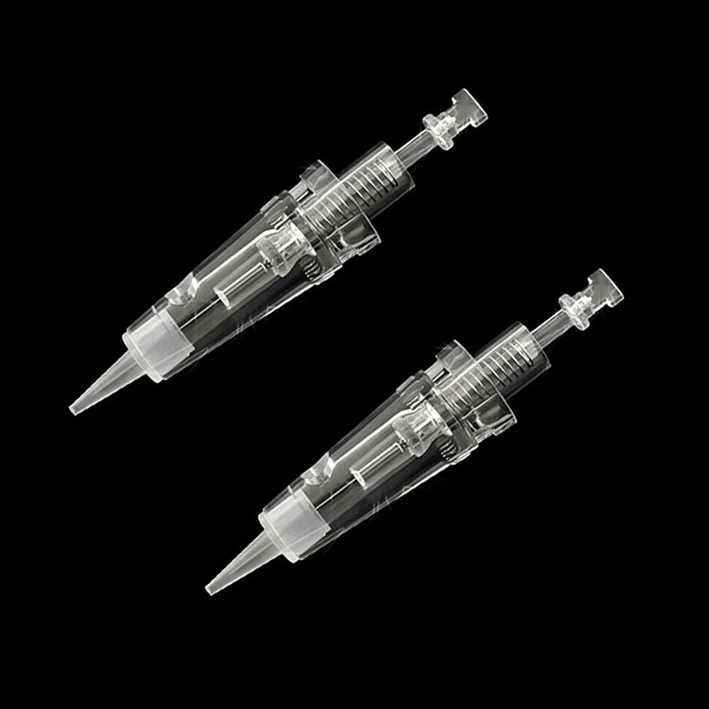 50PCS Tattoo Cartridge Needle Permanent Makeup Eyebrow Needle for PMU Brows Lips