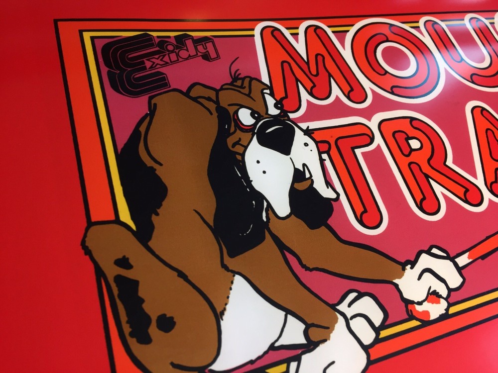 Mouse Trap Arcade Marquee 26" x 8"