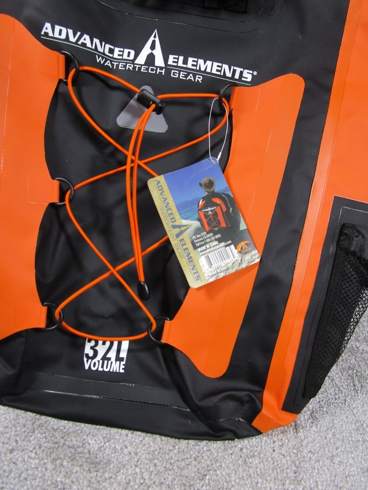 Advanced Elements Cargopack Waterproof Backpack Canoeing 32 Liters New