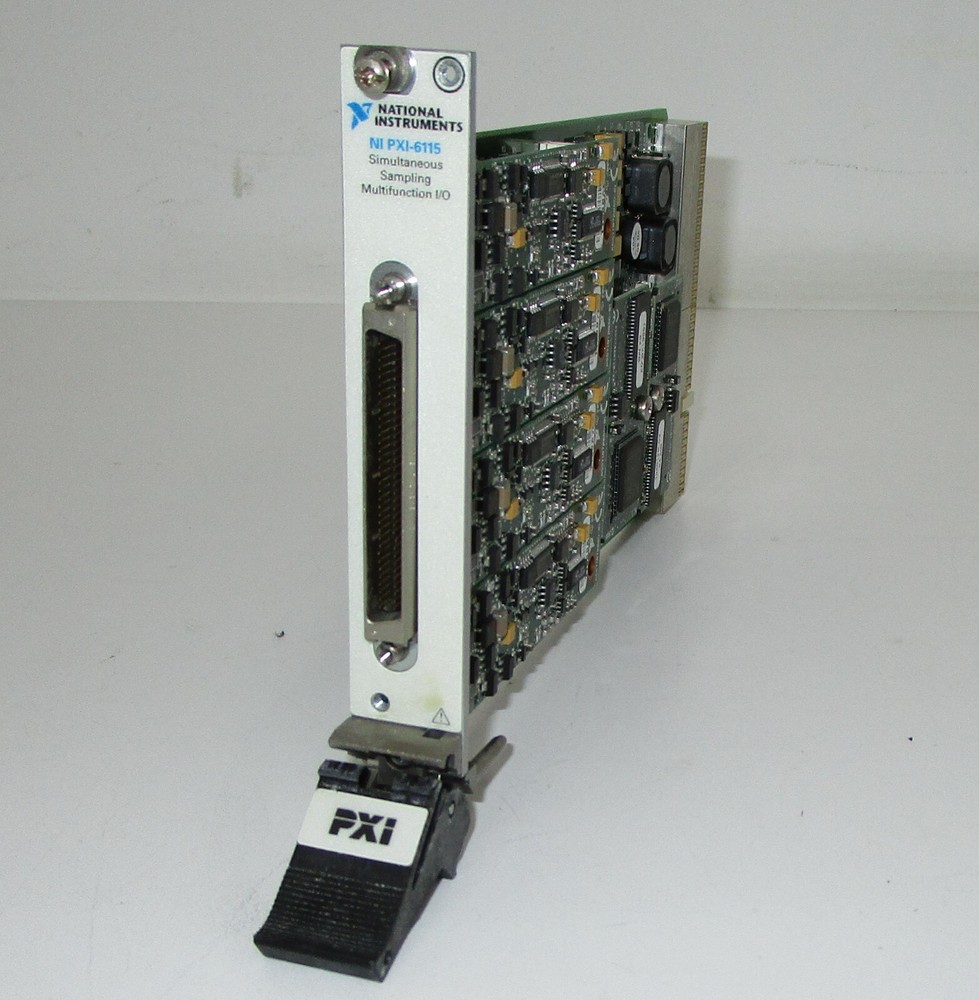 National Instruments PXI-6115 simultaneous sampling multifunction I/O module