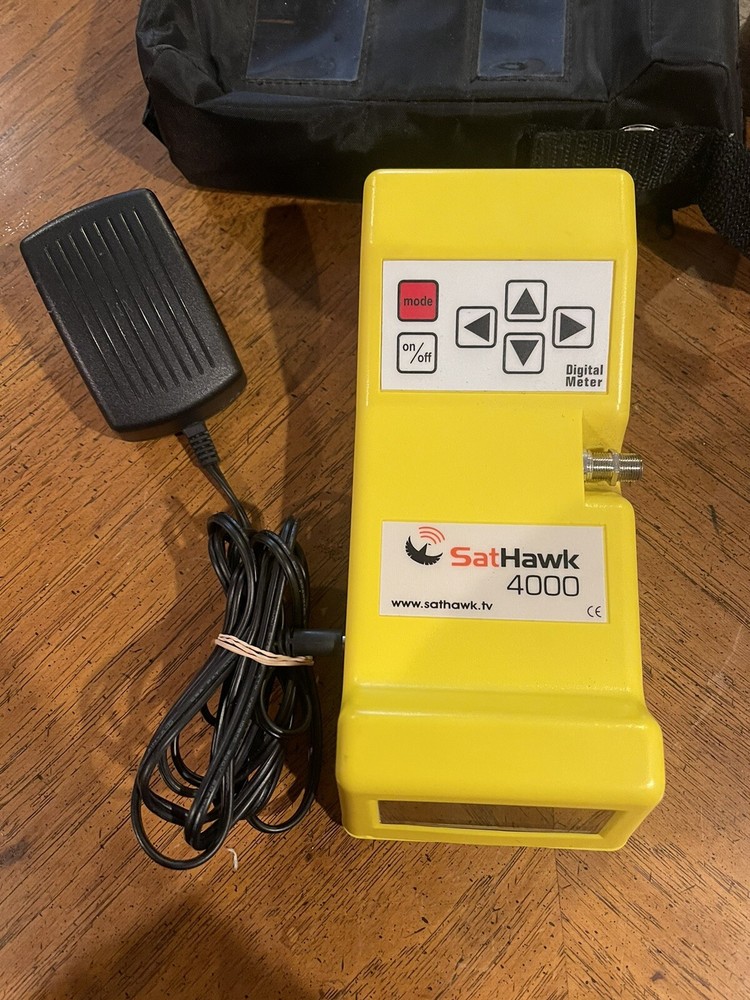 Sadoun SatHawk 4000 Digital Meter W/ Charger Works