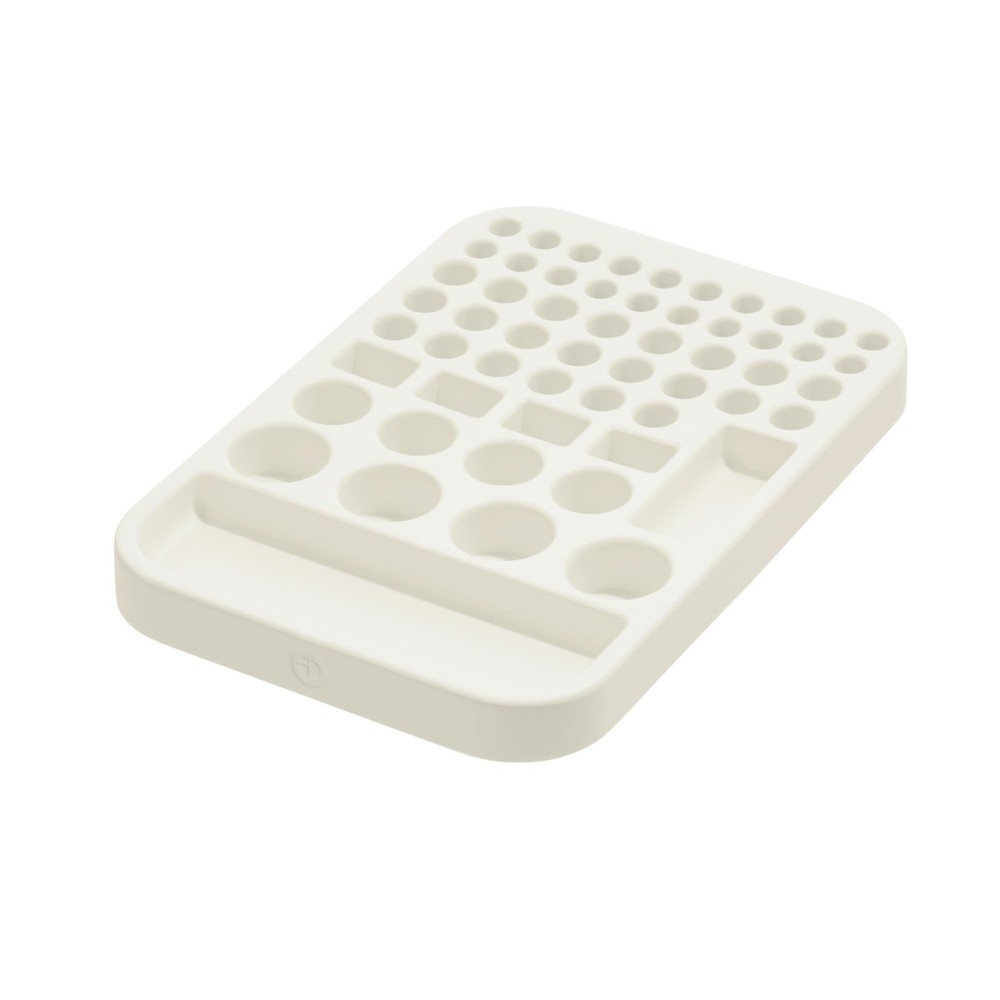 iDesign Recycled Plastic Divided Battery Organizer, Insert