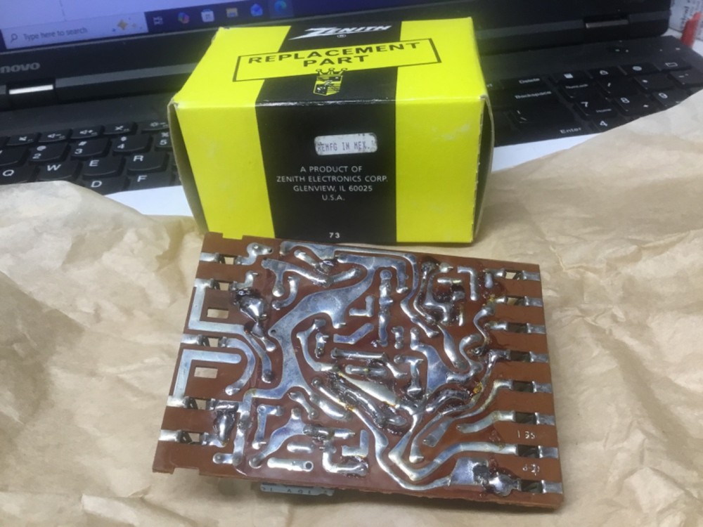 Zenith 9-88-01R Low Level Lum. Replacement Part Module Solid State TV Television