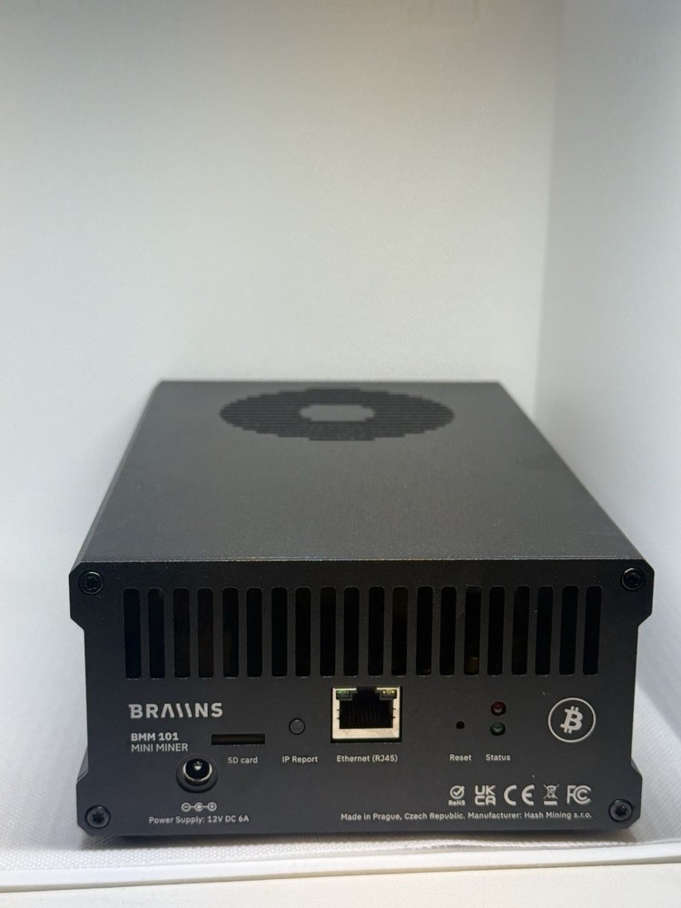 Braiins BMM 101 Mini Bitcoin Miner BTC Mining
