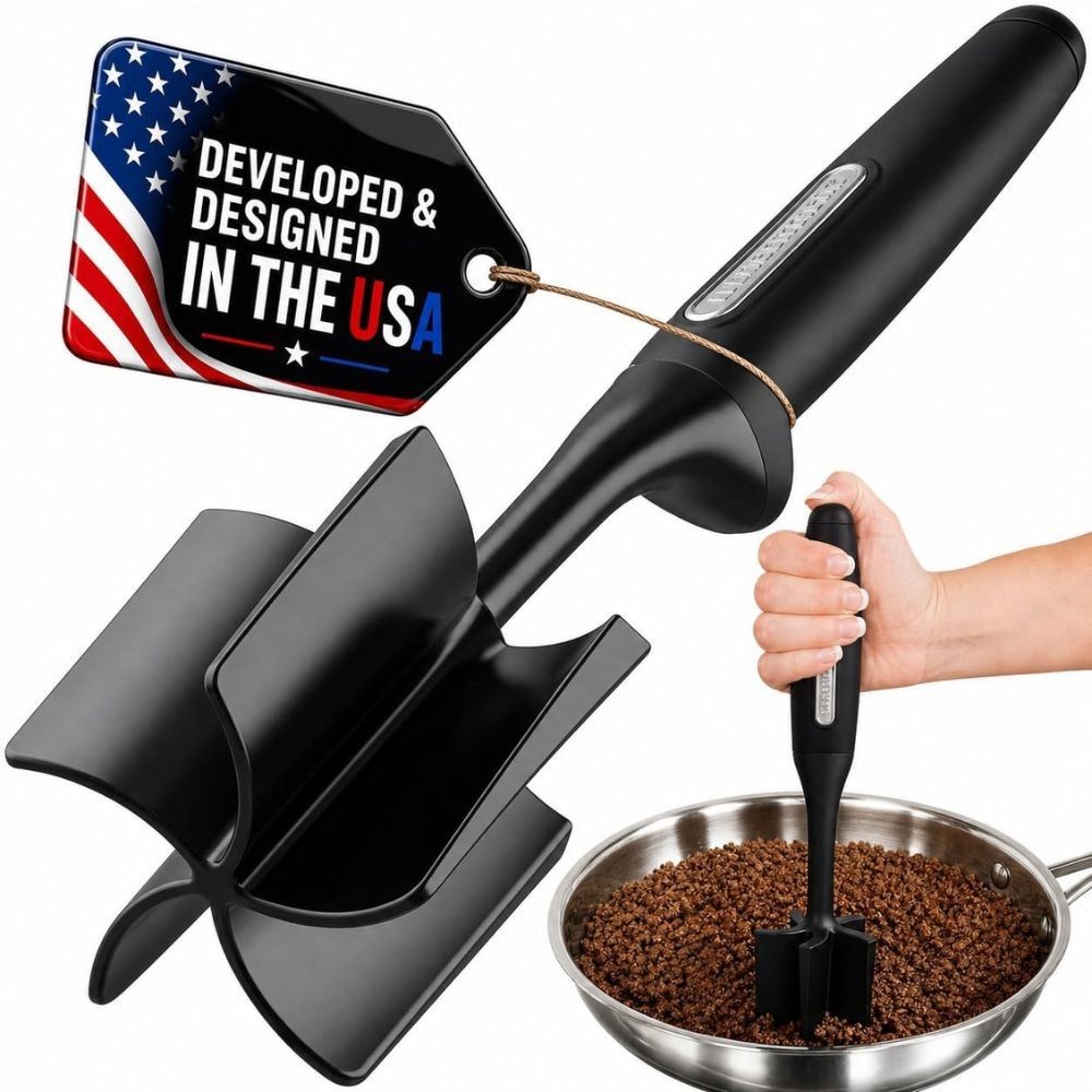 Meat Chopper & Hamburger Smasher – Comfy Grip Handle