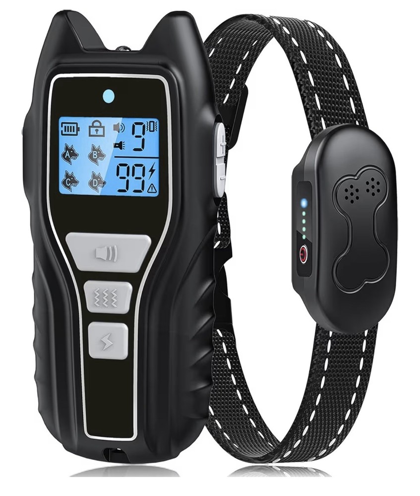Multi-Dog Training System Rechargeable Waterproof Remote Collar, Vibration/Shock