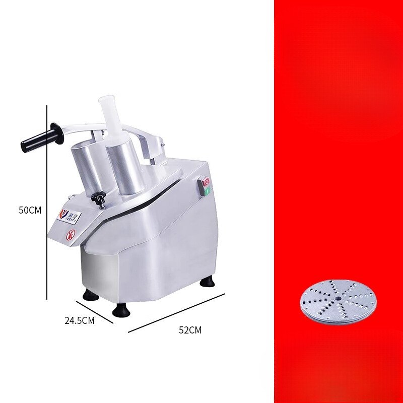 Commercial Food Processor Vegetable Cutter Chopper Fruit Dicer Processor 6 Disks