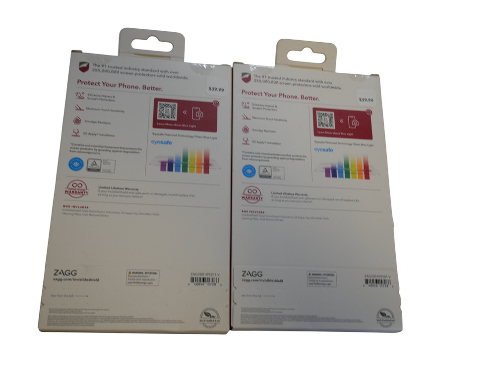 Lot 2 ZAGG Screen Protector for Galaxy A53 5G Invisible Shield