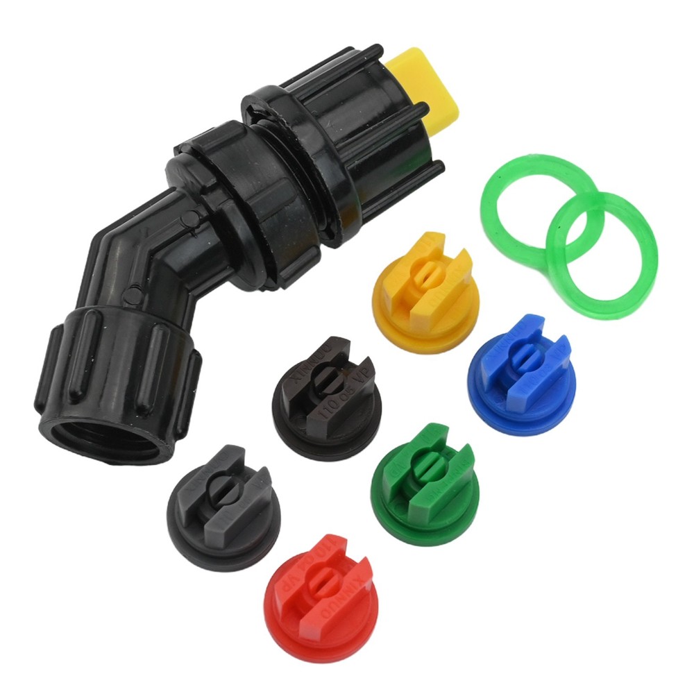 Easily Changeable Nozzle Heads for Effective Agricultural Spraying Tasks