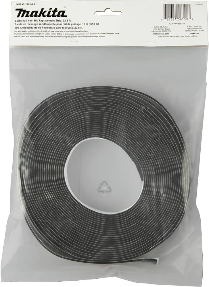191J54-9 Guide Rail Non-Slip Replacement Strip, 32.8 Ft.