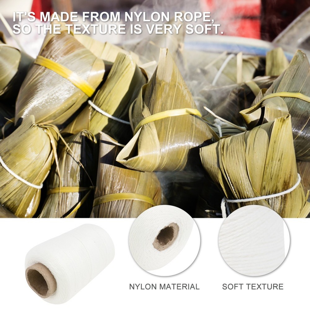 1 Roll 500M Fine Cotton Rope Durable Hanging Rope Woven Cotton String Bundle