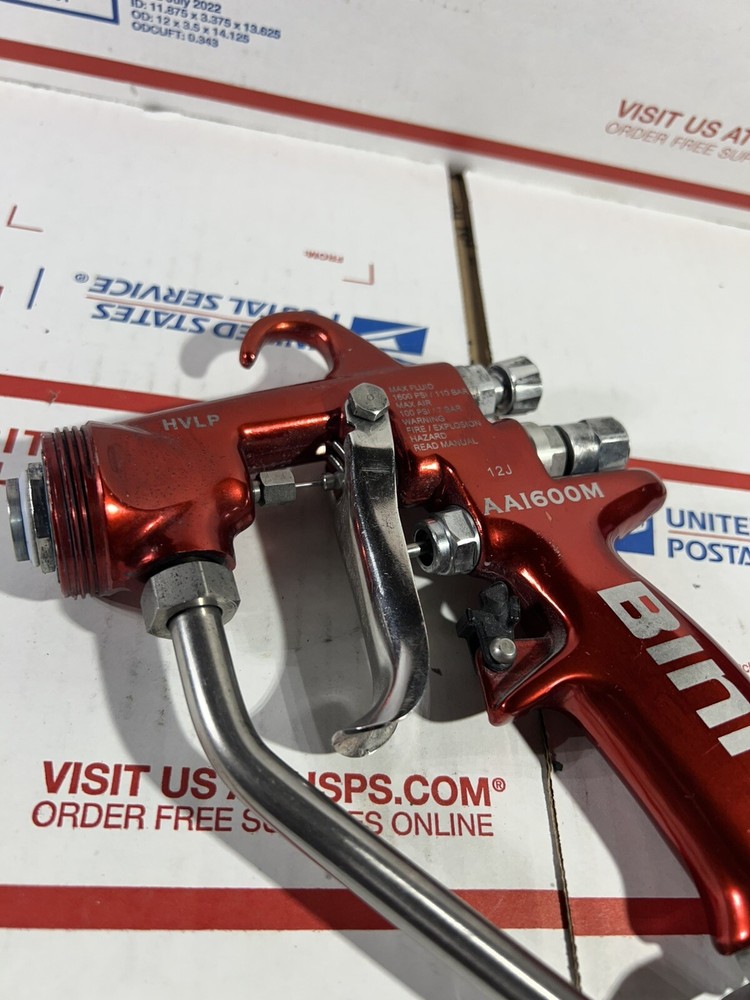 2 Binks AA1600M Air Assisted Spray Gun