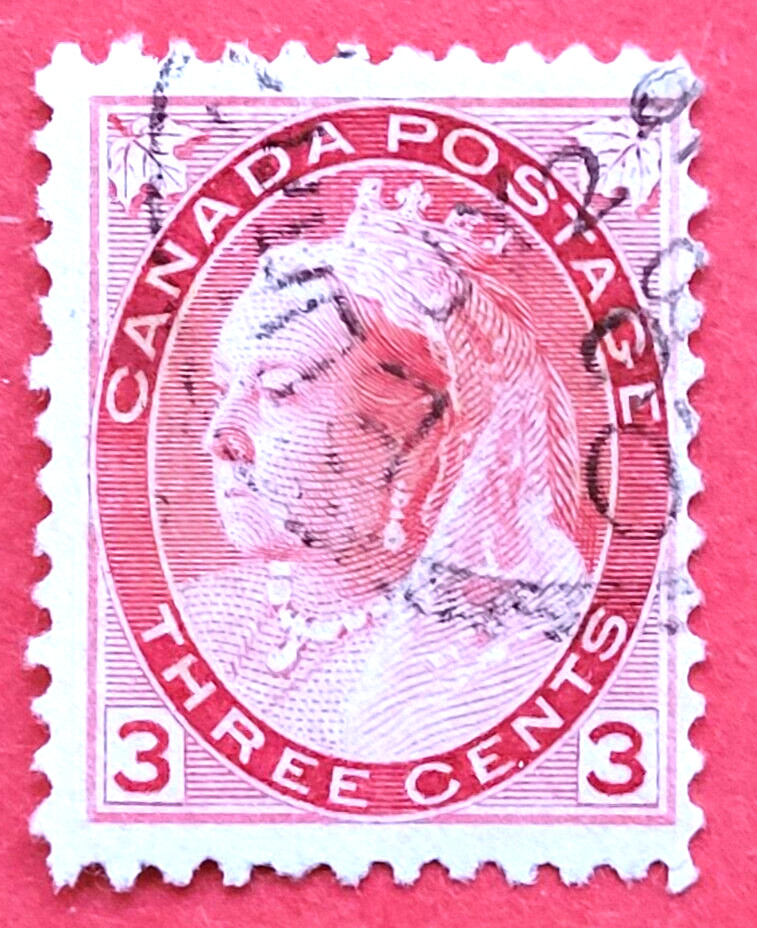 Canada Stamp 78 "Queen Victoria Numeral Issue" Used