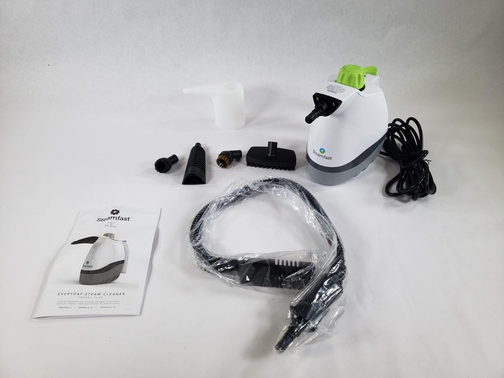 Steamfast SF-210 Handheld Steam Cleaner w/ 6 Accessories UNTESTED AMAZON RETURN