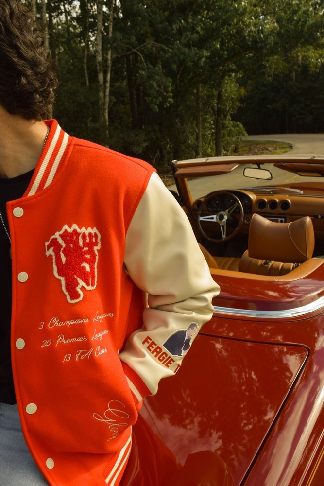 CUSTOM RED DEVIL VARSITY JACKET SIZE M - THE LETTERMAN COLLECTION