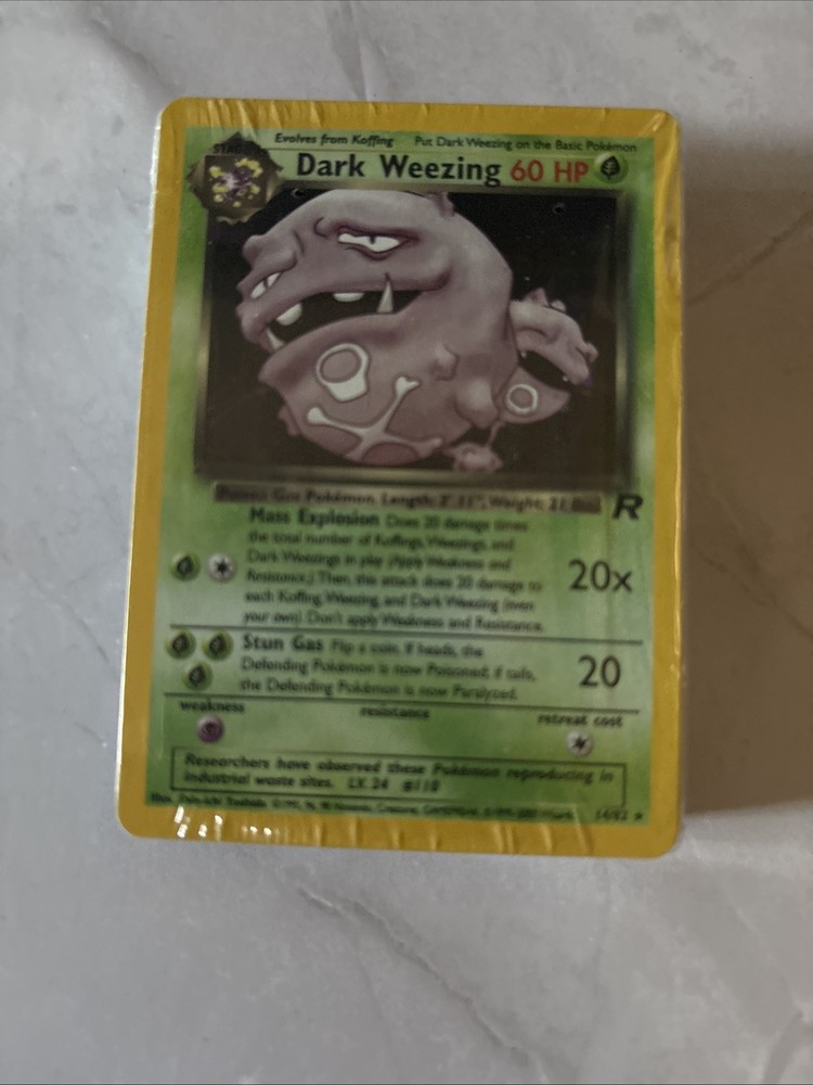 2000 Pokémon Team Rocket Devastation Theme Deck (Open Box)