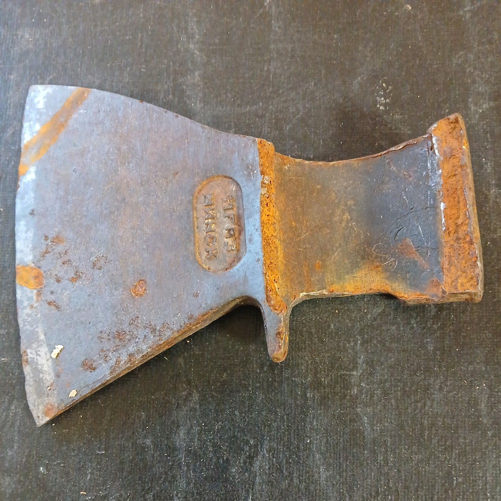 Axe USSR Heavy Duty.  unfortunately broken  1970  Soviet Tool Vintage Soviet