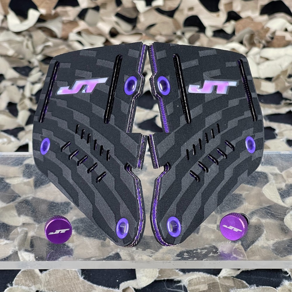 NEW JT Proflex Inline Earset w/ Thumb Screws - Purple