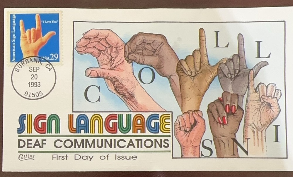SIGN LANGUAGE - FIRST DAY OF ISSUE (1993) SP-001