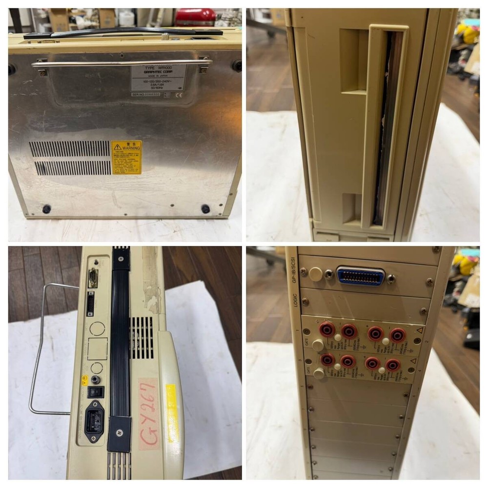 GRAPHTEC WR1000 Thermal Array Recorder Data Logger Unit