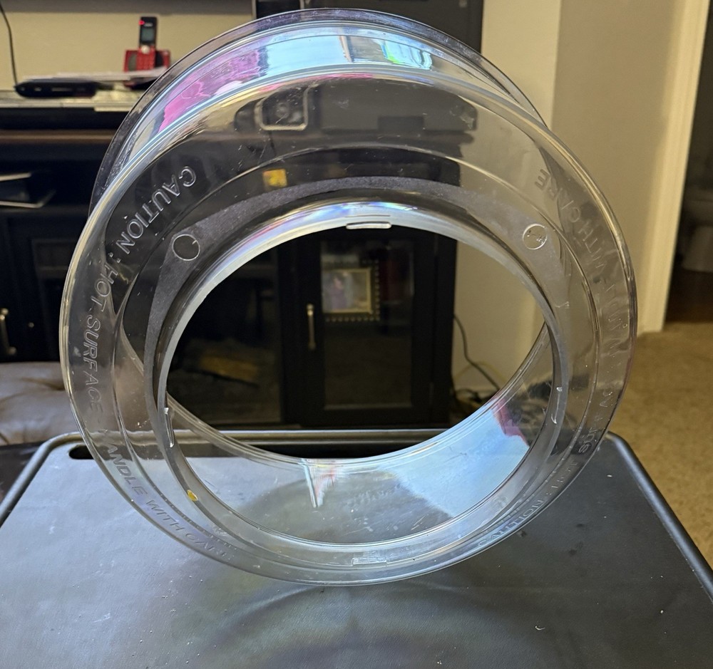 Nuwave Pro Plus Infrared Oven Replacement Part Clear Plastic Dome 20331 20322 +
