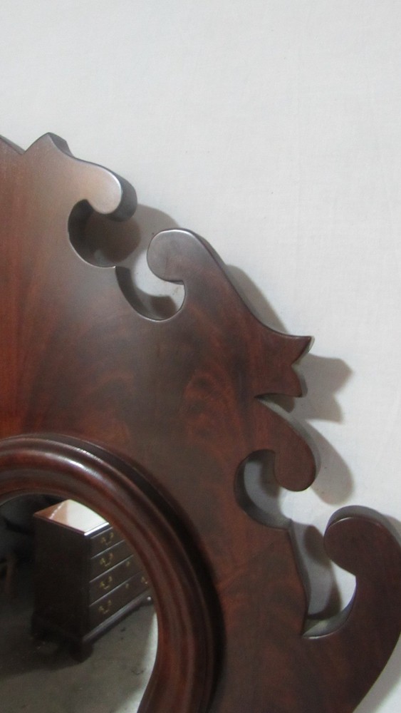 Drexel Chippendale Mirror Mahogany Wall Carved