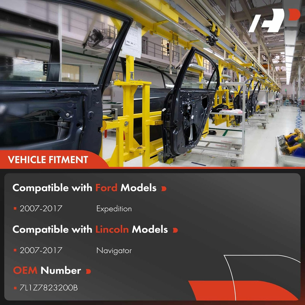 2007-17 Expedition Navigator Front Right Power Window Regulator–Compatible