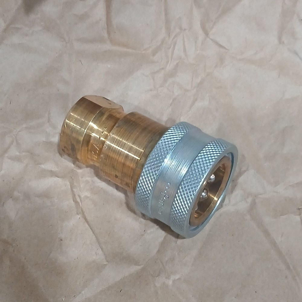 Parker 60 Series Quick Connect Quick Release Coupling BH4-60Y-STEEL