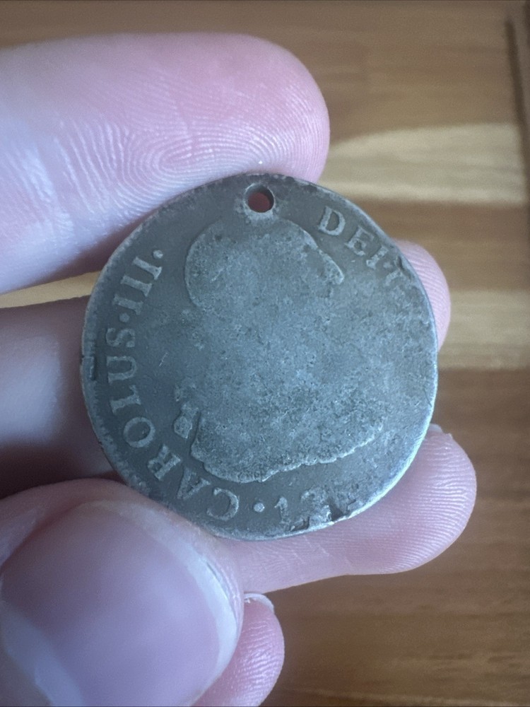 Spain 2 Reales Lima? 17? Holed