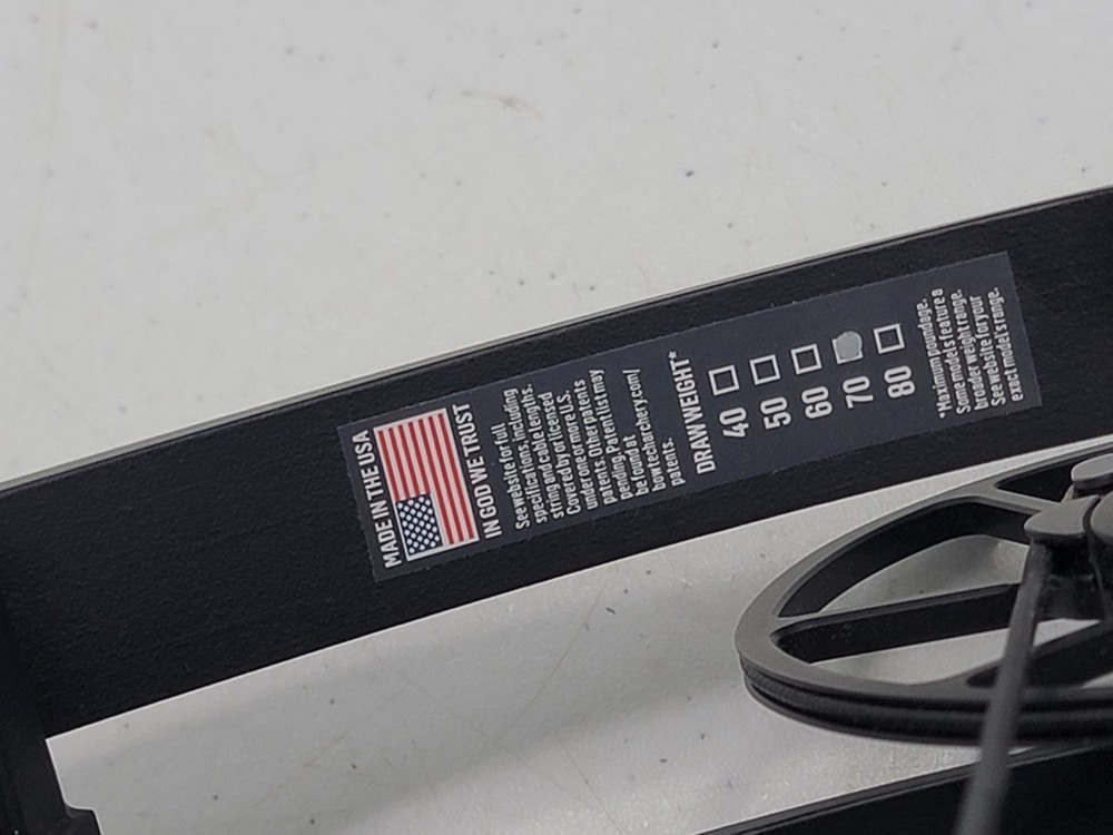 Bowtech Virtue Right Handed 70lb 25-30" Compound Bow