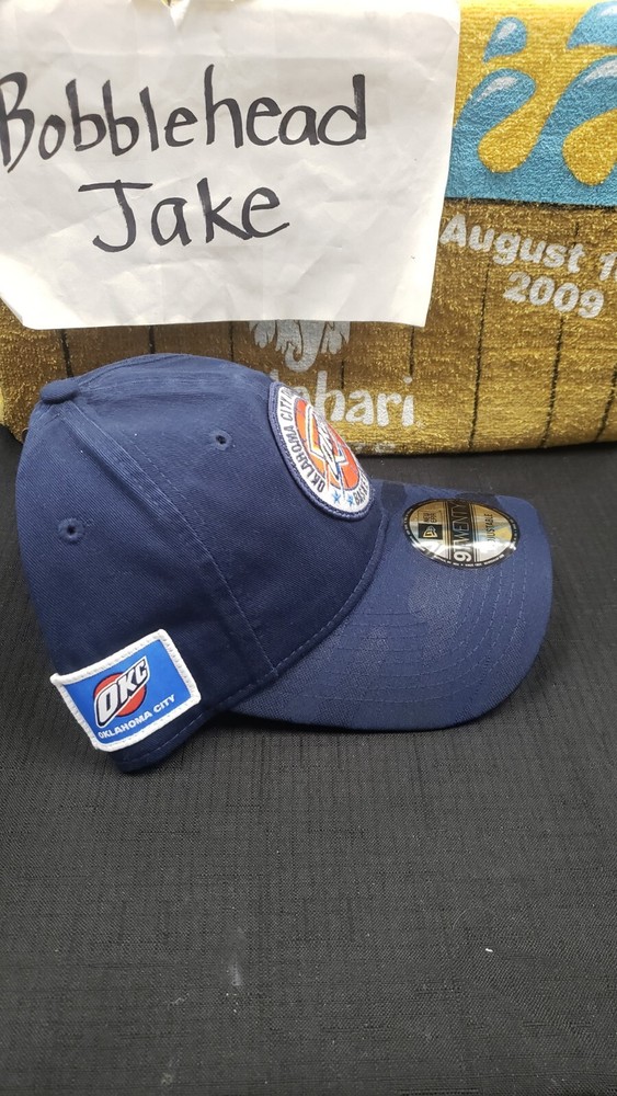NWT OKLAHOMA CITY THUNDER ADJUSTABLE STRAP CAP HAT NEW ERA 9TWENTY 920 TIP OFF