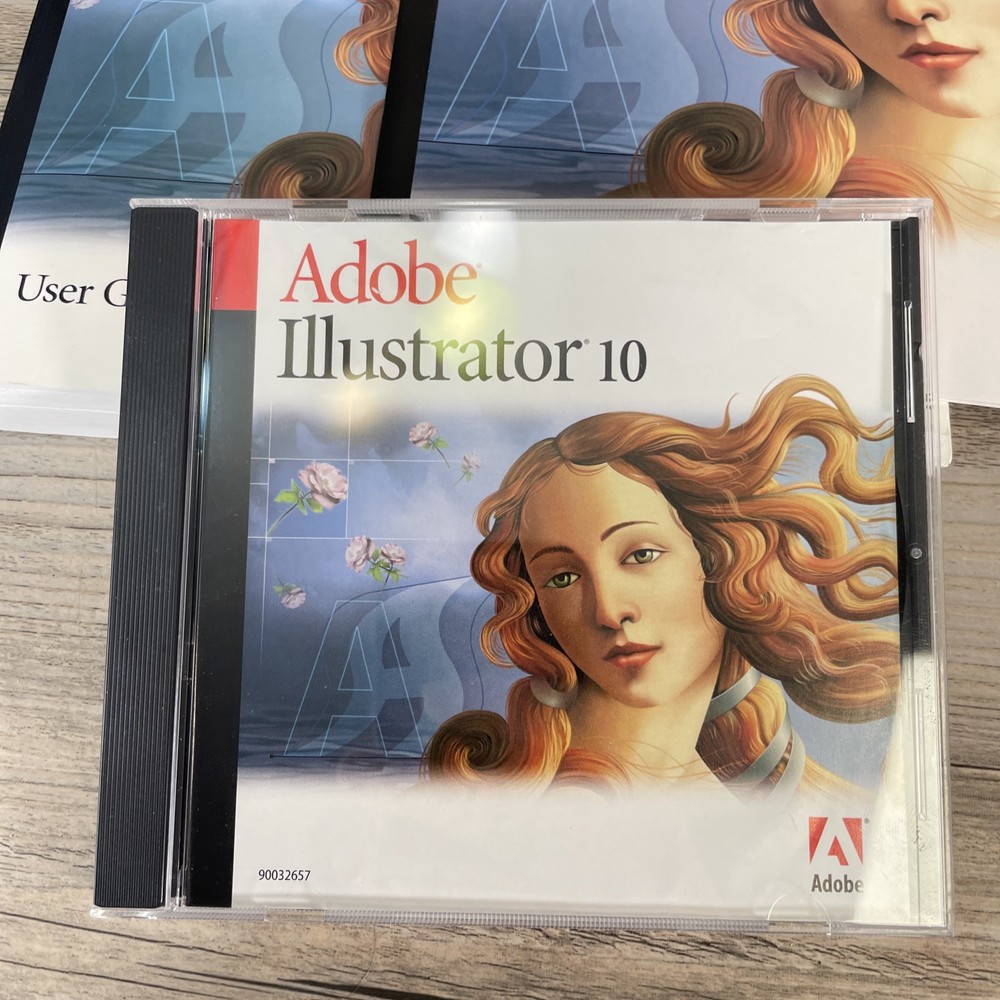 Adobe Illustrator 10 Original Box Education Version Tested Works Well Complete