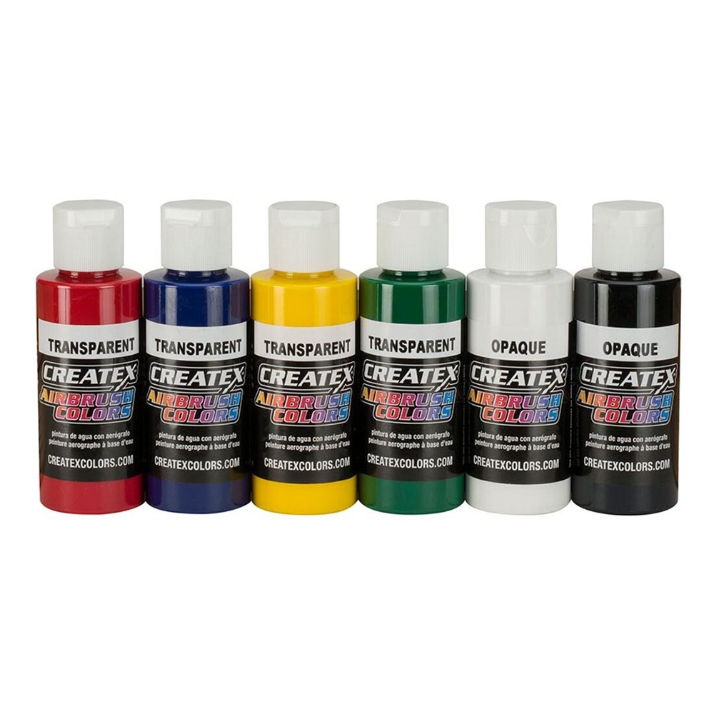 Createx Airbrush Primary Colors Set