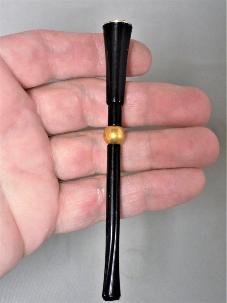 MITCHELL THOMAS CLASSIC EJECTOR CIGARETTE HOLDERS 5 3/4" SIMULATED DIAMONDS 12ct