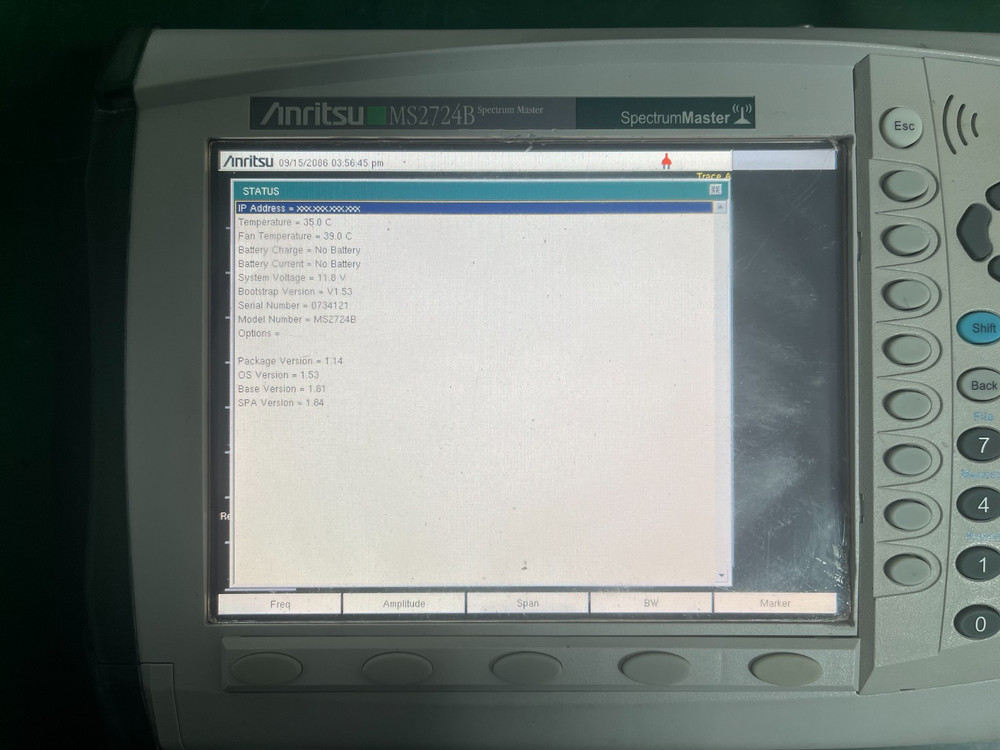 Anritsu MS2724B Spectrum Master _4121