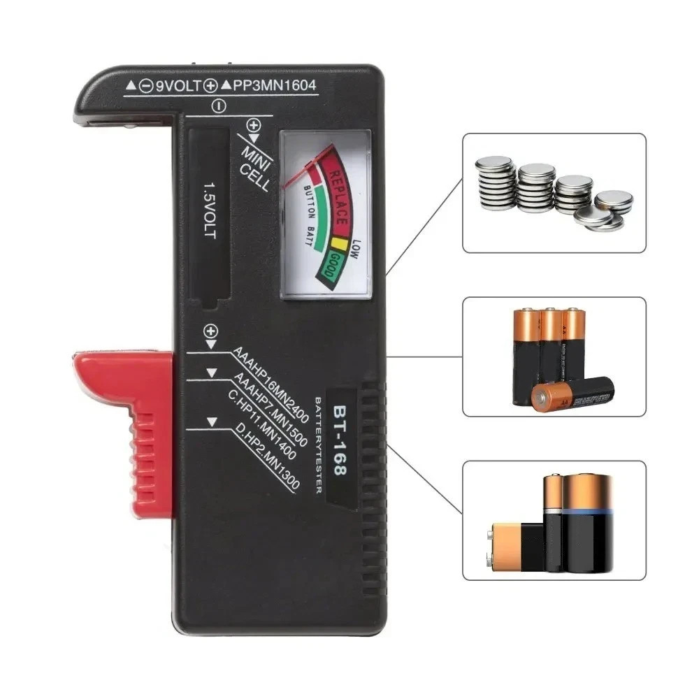 BT-168  Universal Digital Battery Voltage Tester