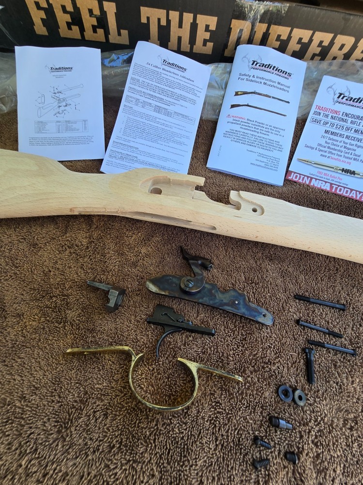 BLUNDERBUSS TRADITIONS 54 CAL BLACK POWDER MUZZLELOADING RIFLE PERCUSSION NOS