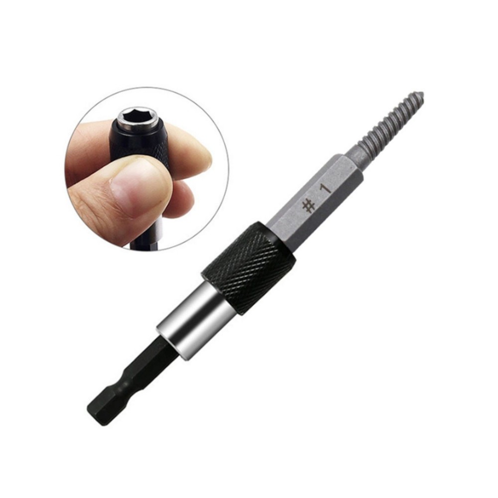 6* Stud Screw Extractor Remover Kit includes 5 different-sized headless screws