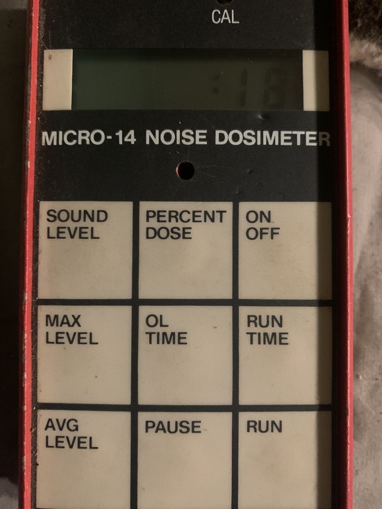 Quest Electronics Model Micro-14 Noise Dosimeter
